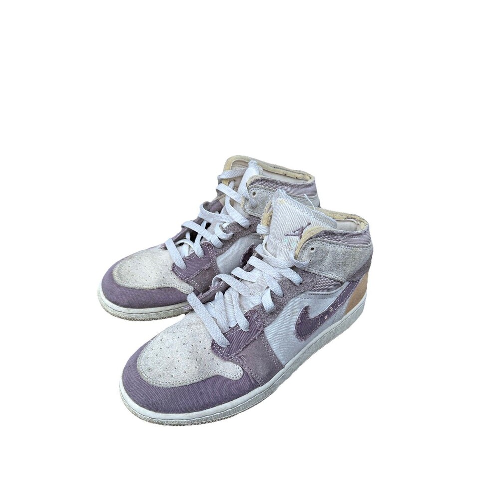 Nike Air Jordan 1 Mid GS DZ4466-102 Mauve Purple Women’s 8 Youth 6.5Y